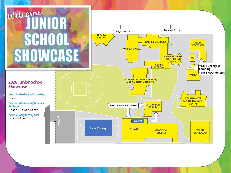 2026 Junior Showcase Map